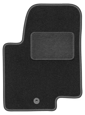 Image de Tapis conducteur en moquette pour Kia Soul I 2009-2013 (crossover) – 1 pièce, gris graphite, sur mesure – Wielganizator LUX