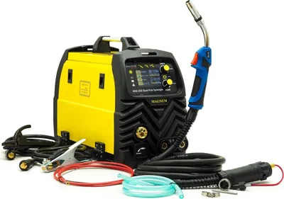 Produktbild von Magnum® MIG/MAG Doppel Puls Schweißgerät WIG 200Amp LCD Synergie 3in1 Inverter