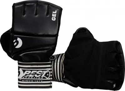 Produktbild von Best Sporting Ballhandschuhe Gel Competition, Größe S-XL, schwarz mit Aufdruck