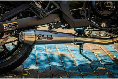 Produktbild von GPR Ultracone Komplettauspuff mit Katalysator für Kawasaki Vulcan 650 S 2014-2016