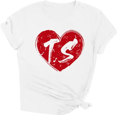 Immagine prodotto di Hohololo T-shirt da donna con stampa TS, bianca, taglia S