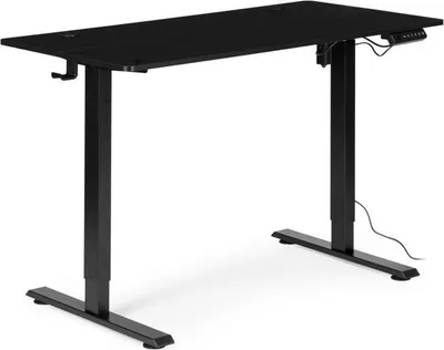 Obrázok produktu pre ModernHome JNI-D45A-1-16 Elektricky výškovo nastaviteľný stôl 120 x 60 cm, čierny