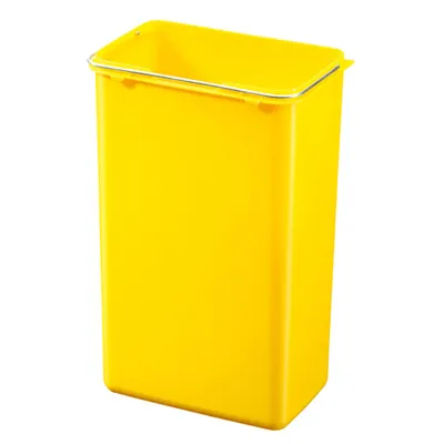 Image de Hailo Seau intérieur 1109789 jaune 9 litres 338 x 150 x 232 mm avec anse