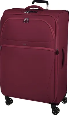 Produktbild von d&n Travel Line 9104 4-Rollen Trolley 78 cm - Dunkelrot