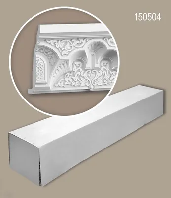 Produktbild von Profhome 150504-box Eckleisten 1 Karton SET mit 2 Deckenleisten | 4 m
