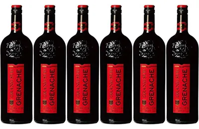 Produktbild von Grand Sud Grenache Rouge lieblicher fruchtig Rotwein 1000ml 6er Pack