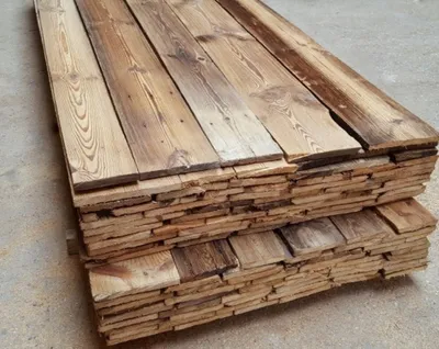 Immagine prodotto di Legno di recupero Legno antico Tavole in legno massiccio Travi Rivestimento murale Spazzolato 100-150cm