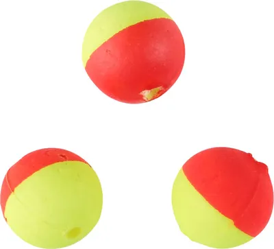Produktbild von Balzer Lockperlen 10mm gelb/rot