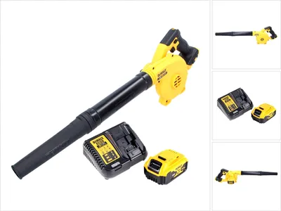 Produktbild von DeWalt DCV 100 P1 Akku Gebläse / Laubbläser 18 V + 1x Akku 5,0 Ah + Ladegerät