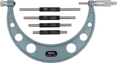 Obrázok produktu pre Mikrometer Mitutoyo s vymeniteľným meracím podstavcom, 100–200 mm