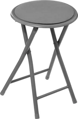 Produktbild von Klapphocker aus grauem samt - 5 five simply smart