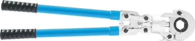 Obrázok produktu pre Hydraulické lisovacie kliešte, nastaviteľná dĺžka, ergonomická rukoväť, tmavomodrá farba