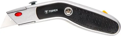 Obrázek produktu pro Nůž TOPEX s lichoběžníkovou čepelí, kovové tělo