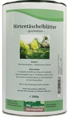 Produktbild von Hirtentäschelblätter Tee 200 g
