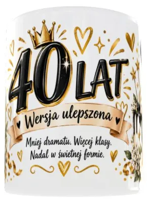 Produktbild von 300-ml-Becher zum 40. Geburtstag