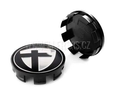 Obrázok produktu pre Stredový kryt pre alu koleso Ø 69/75 mm Tomason, čierny plast, čierne logo