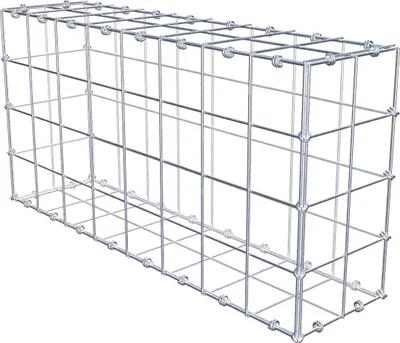 Produktbild von Gabione 80 cm x 40 cm x 20 cm (L x H x T), Maschenweite 10 x 10 cm, Spiralring