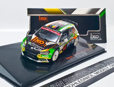 Obrázok produktu pre Škoda Fabia R5 Evo č. 35 C. De Cecco/J.Humblet Rallye Monza 2020 - IXO 1:43
