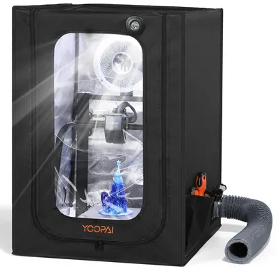 3D-Drucker Gehäuse mit Lüftung & LED, 550x650x780 mm