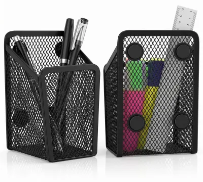 Immagine prodotto di Omgoods - Set di 2 portapenne magnetici per lavagna