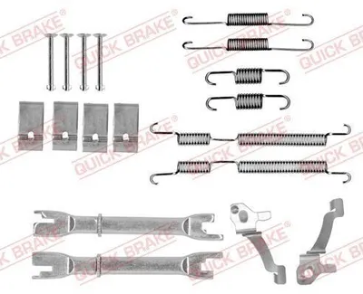 Produktbild von QUICK BRAKE Zubehörsatz Bremsbacken 105-0017S Hinten für HYUNDAI i10 (PA)