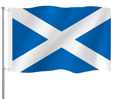 Nationalflagge 90x150 cm, Polyester, wetterbeständig, mit Ösen