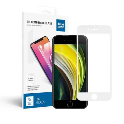 Obrázek produktu pro Blue Star 5D pancéřové sklo - APPLE IPHONE 6 (celopolep) bílé