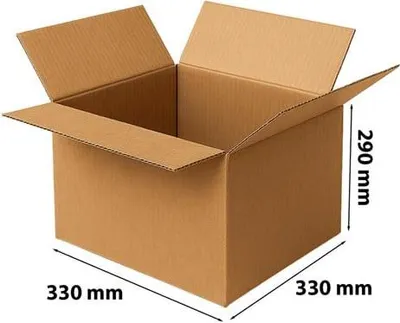 Zdjęcie produktu dla Karton Klapowy Pudełko Kartonowe 330x330x290mm  Gabaryt C