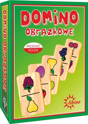 Image de ABINO Tableau dominos Fruits en bois AB 72182