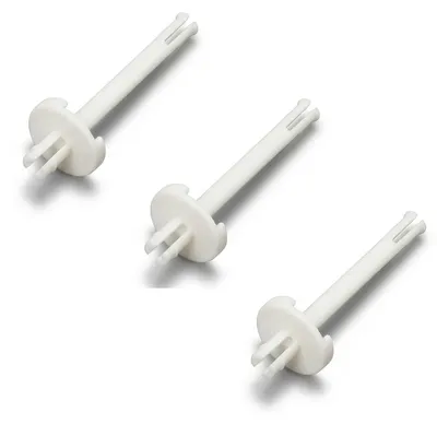 3 Nähmaschinen-Spulenstifte, universelle Drahthalter, Kunststoff, Ersatz
