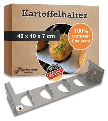 Produktbild von Kartoffelhalter Grill Edelstahl
