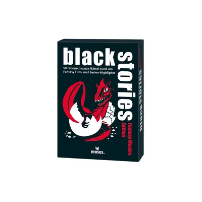 Produktbild von Black Stories - Fantasy Movies Edition Detektive Rätsel