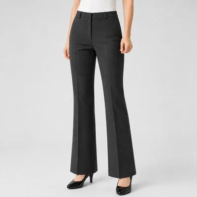 Produktbild von Damen Hose, anthrazit, Größe 54 : 54 : anthrazit : 53% Polyester 43% Schurwolle 4% Elasthan