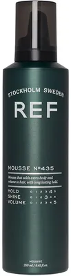 Produktbild von REF 435, Haarschaum, Frauen, 250 ml, Alle Haare, Volumengebend, Aqua, Alcohol Denat., VP/VA Copolymer, Butane, Propane, Isobutane, Polyquaternium-11, Laureth-4,...