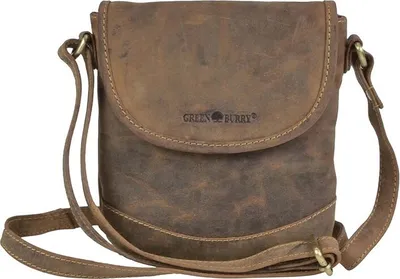 Produktbild von Greenburry Vintage 1699-25 Leder Schultertasche für Damen