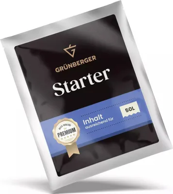 Produktbild von Grünberger STARTER Weinhefe für die Wiederaufnahme der Gärung Trockenhefe Wein