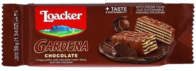 Produktbild von Loacker Gardena Chocolate 38g