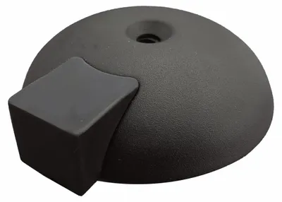 Produktbild von Baumanti Türstopper "Turtle" schwarz matt