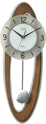 Obrázok produktu pre Dizajnové kyvadlové nástenné hodiny JVD NS18053/11, 60cm