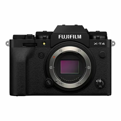 Obrázok produktu pre Fujifilm X -T4, 26,1 MP, 6240 x 4160 px, X-Trans CMOS 4, 4K Ultra HD, Dotyková obrazovka, Čierna