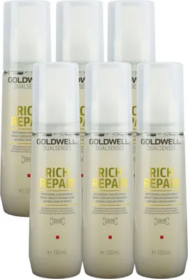 Produktbild von Goldwell Rich Repair Restoring 6 x 150 ml Serum Spray Leave In Set