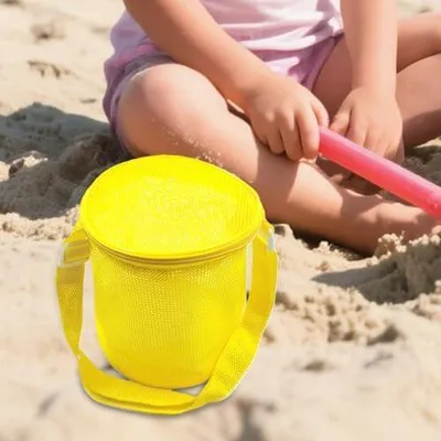 Produktbild von spielzeugtasche Hobo Packs verstellbar Schultergurt Schaufelaufbewahrung | Poolspielzeug Bälle Aufbewahrungsbeutel Packs Für, Schwimmen, Kreuzfahrt, Picknick, Outdoor, Camping, Park, -Garnelenfan