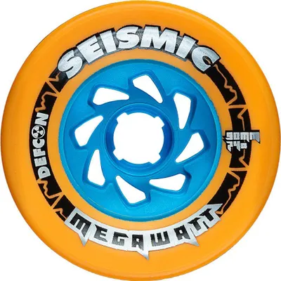 Image de Roues Skateboard - Megawatt - 90x58 mm 74a - Mango Defcon - Whlmgwt90 74A - Seismic