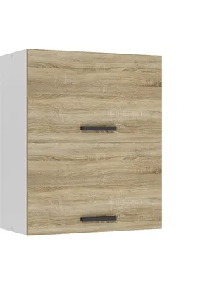 Produktbild von Belini Hängeschrank Küche, Küchenschränke SGP2. Breite 60 cm. Oberschrank mit 2 Türen, Küchenhängeschränke, Wandschrank Hängend, Sonoma-Eiche