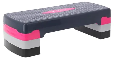Immagine prodotto di Piattaforma per step aerobico, rosa/grigio, altezza regolabile