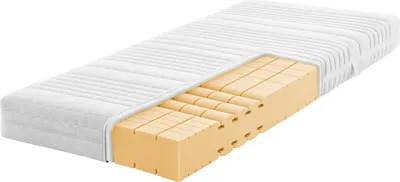 Produktbild von Kaltschaummatratze Komfort-SAN Härtegrad H3 (RG 50) 90 x 200 cm mit RAVOTEX Baumwollbezug