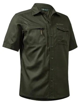 Produktbild von Deerhunter Atlas Hemd S/S, Herrenhemd, Farbe:Timber, Größe:43/44