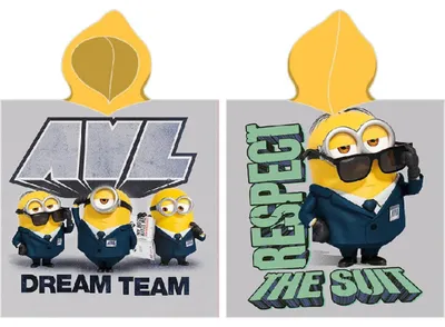 Zdjęcie produktu dla Ponczo dziecięce Minionki Tajni agenci