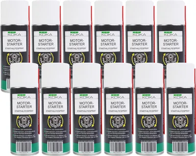 Zdjęcie produktu dla 12x spray do rozruchu silnika 400ml