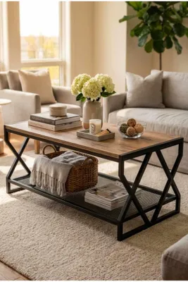 Productafbeelding van Skye Decor, hoogwaardige nesttafel (3-delig) - Saffier eikenhout, 100% melamine | 12345